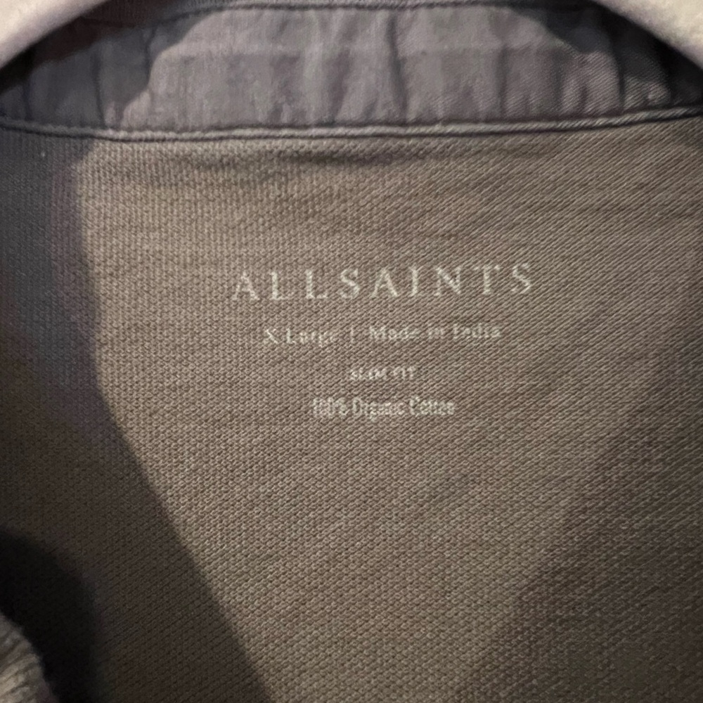 ALLSAINTS Reform Short Sleeve polo | Gastor Green | XL - Picture 4 of 6